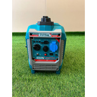 Інверторний бензиновий генератор TOTAL TP515006 MicroVolt 1100 ультракомпактний і тихий генератор з чистою напругою для побуту та легкої електроніки