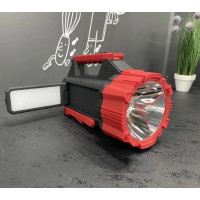 Акумуляторний LED-прожектор GOLD SILVER GS-2690 40W з боковим світлом та павербанком 8000 мАг для кемпінгу та дому