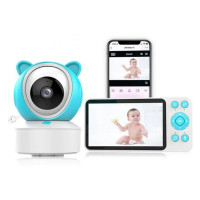 Бездротова відеоняня C8 Wi-Fi з LCD-екраном 5, Full HD камерою, нічним режимом 