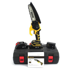 Міні акумуляторна пила Instrumentop DCM170N (24V, 5AH, 15 см) з безключовою натяжкою ланцюга