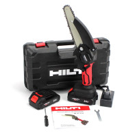 Портативна акумуляторна пила HILTI SR 6-2-24 з двома батареями 24V та ємністю 5AH  ідеальний вибір для обрізки гілок та веток