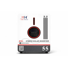 Гібридний інвертор Big House 1800W 12V, 2200VA з MPPT 80A  стабільна енергія 24-7