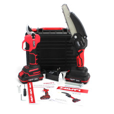 Ефективна робота з Універсальним набором HILTI 24V: піла та секатор.
