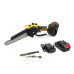 Ефективна робота з акумуляторною міні пилою Instrumentop DCM190HN 24V, 5Аh
