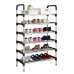 Організуйте простір з Shoe Rack 6 полок чорного кольору Організуйте простір з Shoe Rack 6 полок чорного кольору