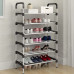 Організуйте простір з Shoe Rack 6 полок чорного кольору Організуйте простір з Shoe Rack 6 полок чорного кольору