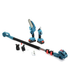 Instrumentop GardenSet 3в1 24V — акумуляторна пила DUC155HN, секатор DUP270 та телескопічна штанга 2,5 м