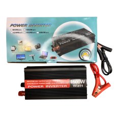 Інвертор K13 Premium 1500W  високопродуктивний перетворювач 12V   220V для дому, авто та активного відпочинку