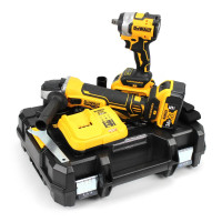 Акумуляторний комплект 2в1 DeWalt 36V Ударний гайковерт та Болгарка 125 мм  Потужність 5.0 у кейсі