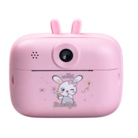 Дитяча камера миттєвого друку Print Camera MA458pink — рожева камера з термодруком без чорнил