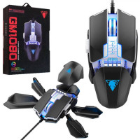 JEDEL GM1080 ігрова миша USB з RGB підсвічуванням і модульним дизайном