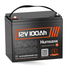 Humsienk 12.8V-100AH LiFePO4 енергоефективна батарея глибокого циклу для інверторних систем