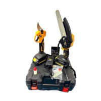 Професійний набір DeWalt 2в1 36V  акумуляторна пила 20 см DCM155N  секатор DCMPP66BL, безщіткові, 2 акумулятори