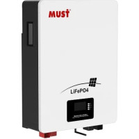 Must LiFePO4 25.6V 100Ah  LP16-24100  літій‑залізо‑фосфатна батарея для автономного живлення