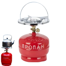 Газовий балон 5 л червоний + пальник 21 см: найкращий вибір для вашого виходу на природу! Газовий балон 5 л червоний + пальник 21 см: найкращий вибір для вашого виходу на природу!