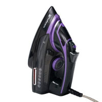 Професійний електричний утюг Hoffmans HM-9021 3000W з керамічною підошвою, потужним паровим ударом і функцією вертикального відпарювання  універсальний прилад для дому та подорожей