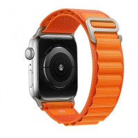 Ремінець Alpine Metal Lock Orange для Apple Watch спортивний браслет із металевою застібкою та преміальним дизайном