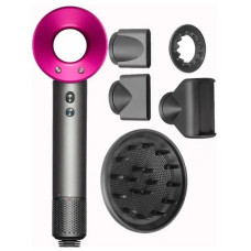 Професійний безлопатевий фен для волосся Leafless Hair Dryer 5 в 1 з насадками для сушіння, укладки та іонізацією