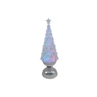 LED-світильник-декор  Бриллиантова ялинка  HC-S043, USB та батарейки AA3, настільний новорічний декор