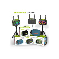 Hopestar MegaParty Box потужна портативна колонка з караоке та LED-шоу