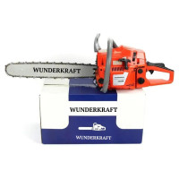 Бензопила Wunderkraft 365, 2,2 кВт  4,7 к.с.  шина 45 см  надійний інструмент для дому та професійного використання