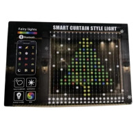 SMART Гірлянда-шафа SFK 07 2-2 м  20 ниток по 20 LED, керування через APP і Bluetooth, USB живлення
