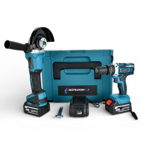 Instrumentop 36V Потужний набір з шуруповертом DTW485 та болгаркою 9237CB
